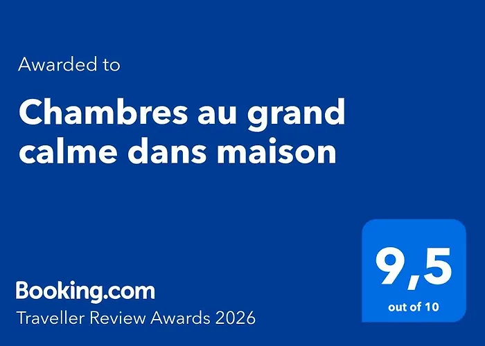 Chambres au grand calme dans maison